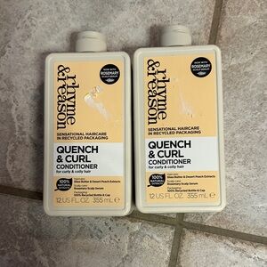 Rhyme & Reason Quench & Curl Conditioner - Cream & Pale Yellow